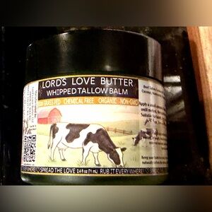 Whipped Tallow Balm - Black and White